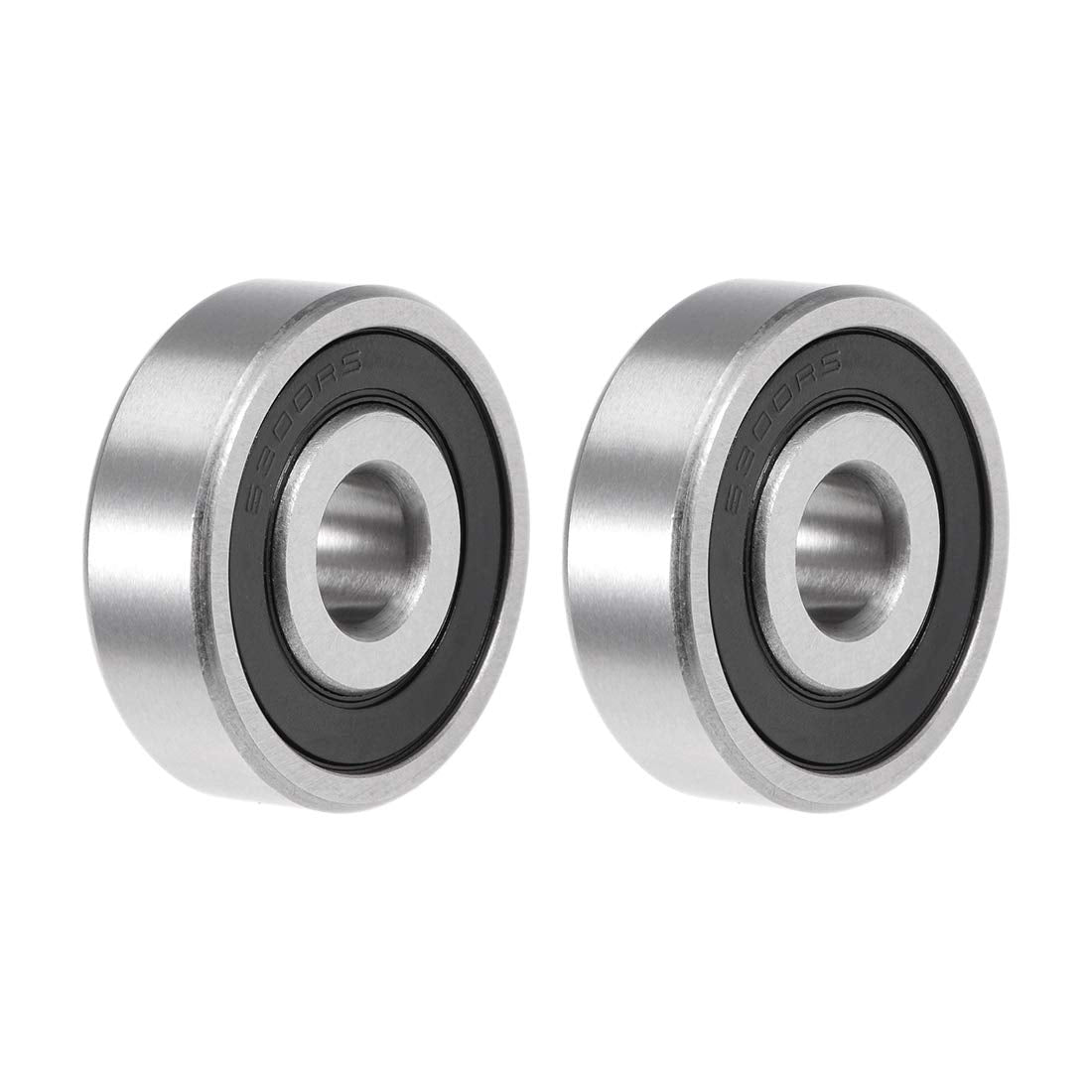 6300-2RS Deep Groove Ball Bearing 10x35x11mm Double Sealed ABEC-3 Bearings 2-Pack