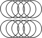 Nitrile Rubber O-Rings 115mm OD 107mm ID 4mm Width, Metric Sealing Gasket, Pack of 10