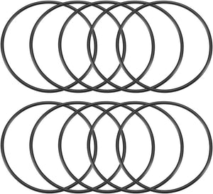 Nitrile Rubber O-Rings 115mm OD 107mm ID 4mm Width, Metric Sealing Gasket, Pack of 10