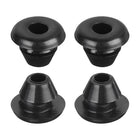 20Pcs Rubber Grommets 5mm Mount Dia, for 3mm ID Rubber Hole Plugs Rubber Wiring Grommets for Firewall Cable Wire Protecting, Black