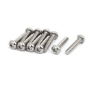 M4x20mm 304 Stainless Steel Pan Head Torx Screws Fasteners 10pcs
