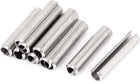 M8x40mm 304 Stainless Steel Split Spring Roll Dowel Pins 10Pcs