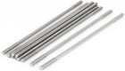M4x130mm 304 Stainless Steel Double End Threaded Stud Screw Bolt 10pcs