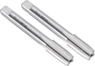 2pcs Straight Flute Thread Tap, 1/4-18 NPS Screw Threading Tapping Tool Thread Milling Machine Taps, High-Speed Steel 6542 (HSS 6542)