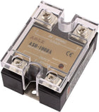 ASH-100DA 3-32VDC to 24-480VAC 100A Single Phase Solid State Relay DC to AC Relay