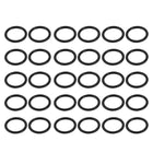 Nitrile Rubber O-Rings 15.98mm OD 12.42mm ID 1.78mm Width, Metric Sealing Gasket, Pack of 30
