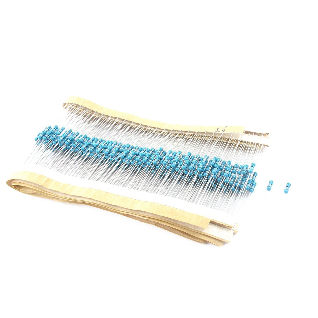 0.25W 1% Tolerance 56 Ohm Flameproof Axial Metal Film Resistor 300Pcs