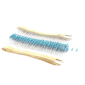 0.25W 1% Tolerance 56 Ohm Flameproof Axial Metal Film Resistor 300Pcs