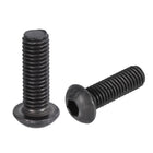 M8x25mm Hex Socket Button Head Cap Bolts Screws Carbon Steel 25pcs
