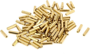 100Pcs M2 Female Thread Pillar Standoff Hexagonal Spacer 12mm Length