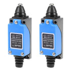ME-8111 Plunger Momentary Limit Switch 1NC+1NO 2Pcs for CNC Mill 3D Printer Door Switch