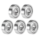 S6000ZZ Deep Groove Ball Bearings 10mm x 26mm x 8mm Double Shielded Stainless Steel 5pcs