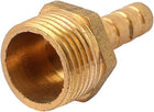 Brass 3/8BSP Male Thread to 6mm Hose Barb Straight Fitting Adapter Coupler