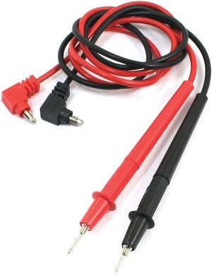 2 Stück Männer Digitalmultimeter, 1000 V, Testleitungskabel, Spiegeleisen, schwarz, 85 cm