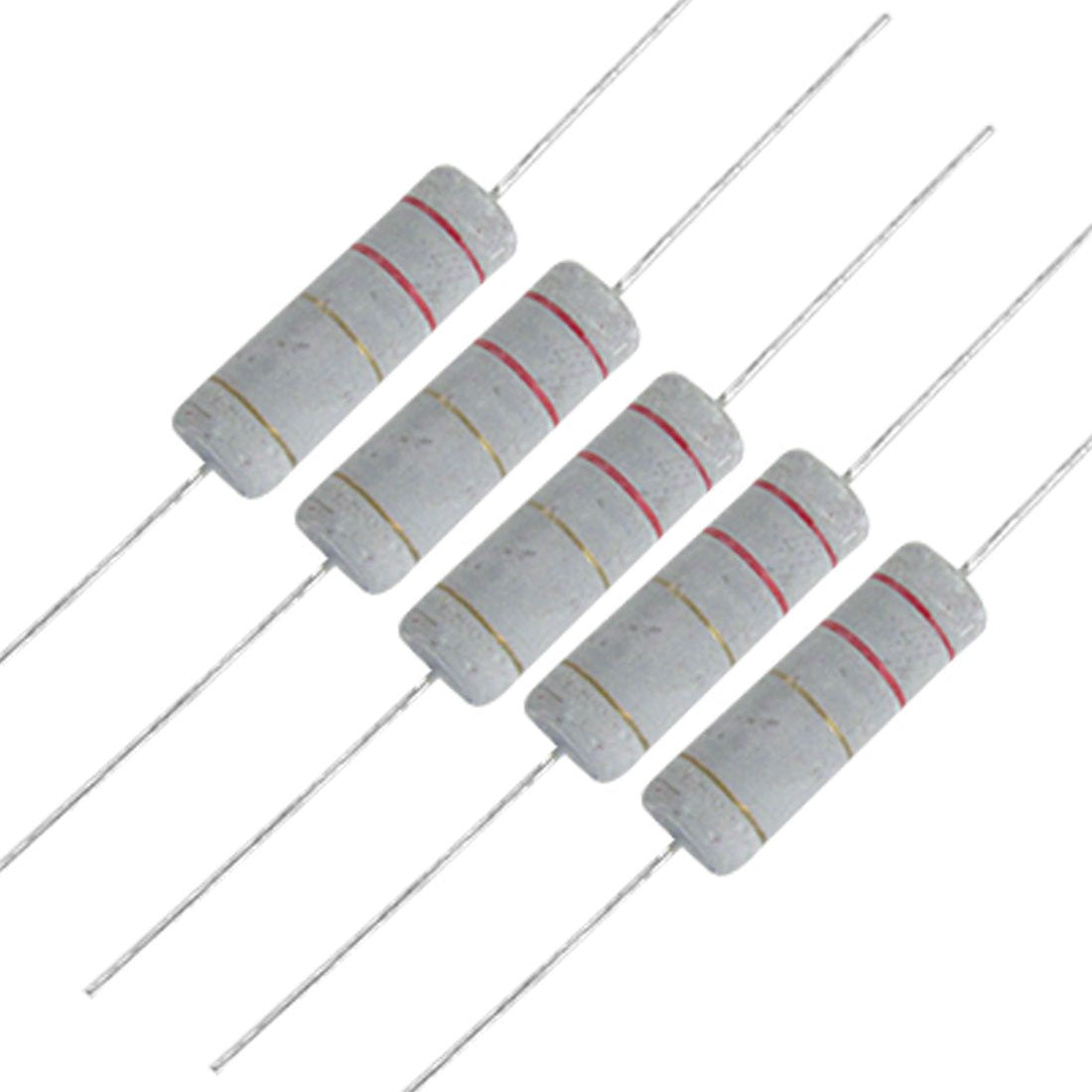 10 x 5W 700V 2.2 ohm Metal Oxide Film Resistors 5 Watt