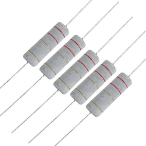10 x 5W 700V 2.2 ohm Metal Oxide Film Resistors 5 Watt