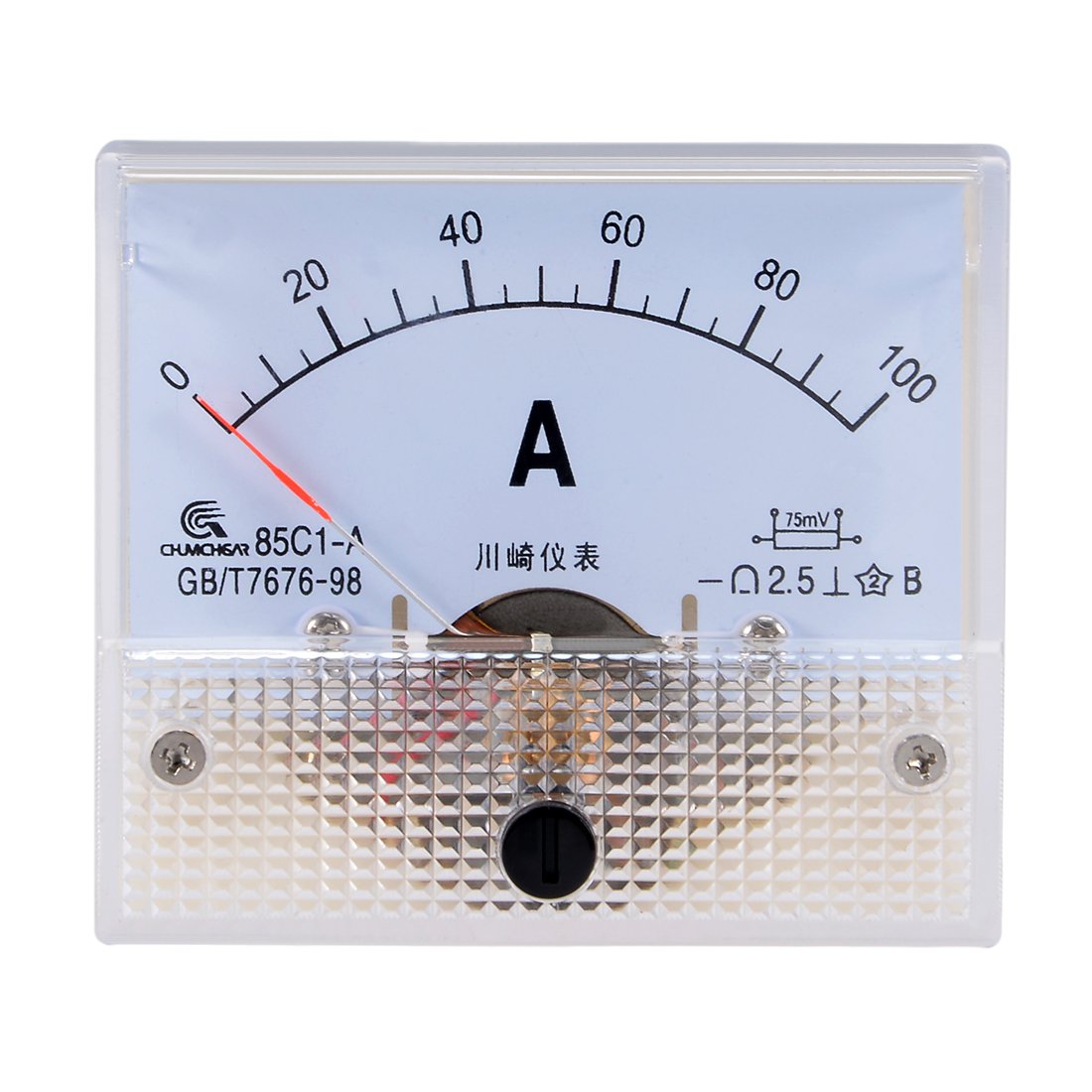 Metră Analogă de Curent Panou Fără Impuls DC 0-100A 85C1 pentru Testare Circuite
