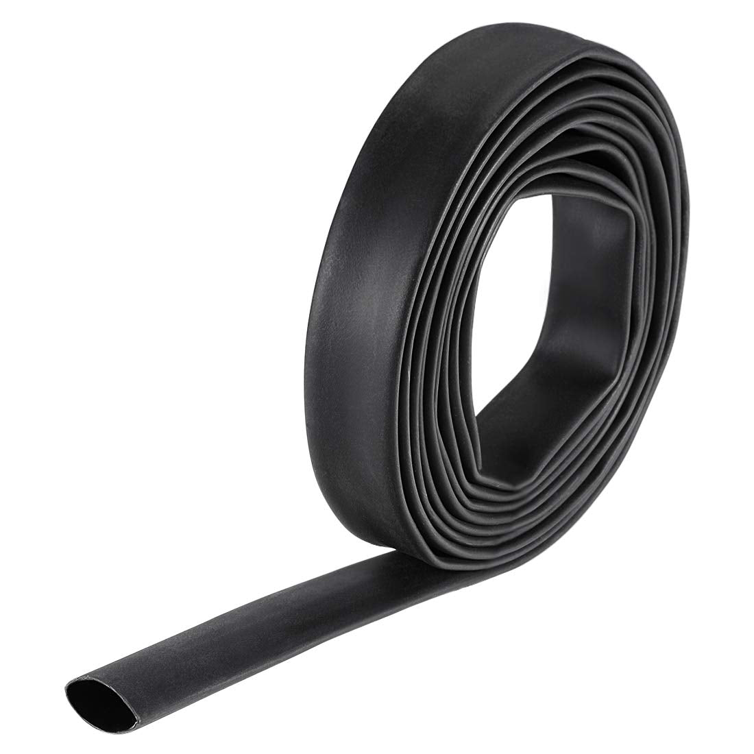 Heat Shrink Tubing, 5/8"(15.4mm) Dia 26mm Flat Width 3:1 Rate Shrinkable Tube Cable Sleeve 10ft - Black