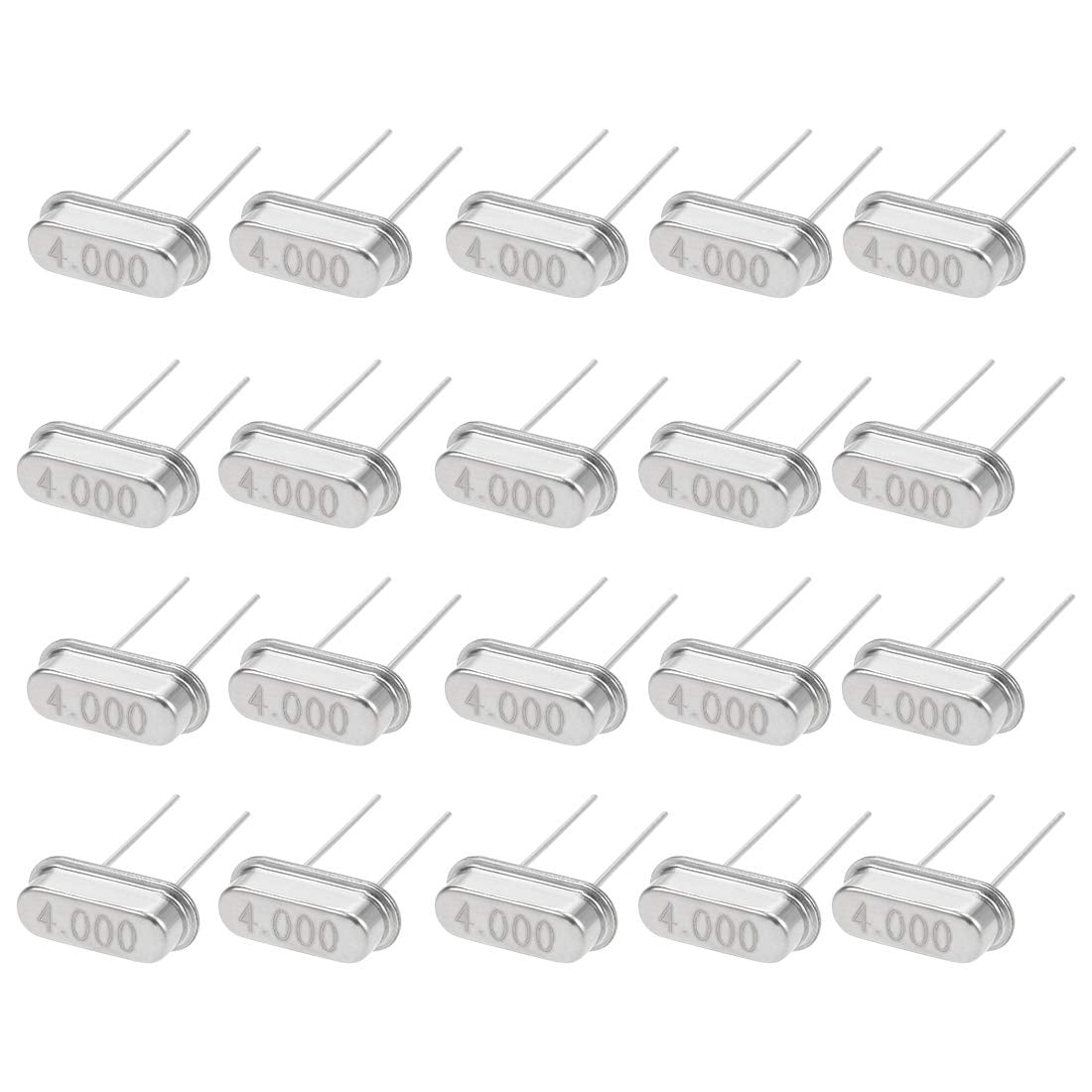 DIP Quartz Crystal Oscillators Resonators 4MHz HC-49S Replacements 20 Pcs