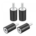 Rubber Mounts 4pcs M8 Male/Female Vibration Isolator Shock Absorber, for Garage Motor Air Compressor Car Boat Bobbins, D25mmxH40mm