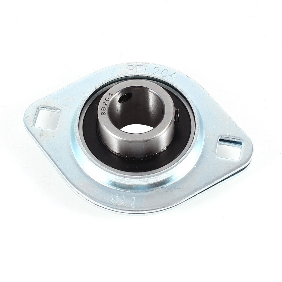 Sbpfl204 Pressed Steel 2-Bolt Flanged Pillow Block Bearing 20mm ID, Rubber