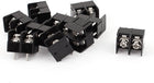 AC 300V 20A 2P Wire Connector Screw Barrier Terminal Blocks 10 Pcs