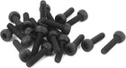 M2 x 7mm 12.9 Alloy Steel Hex Socket Head Cap Screws Bolt Black 20pcs