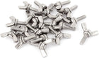 M4x12mm Thread Stainless Steel Wing Butterfly Screws Fastener 20Pcs