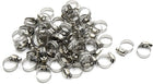 50Pcs 13-19mm Adjustable Stainless Steel Car Gear Hose Pipe Clamp Clips
