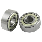 5 Pcs 606Z 6 x 17 x 6mm Double Shielded Deep Groove Miniature Ball Bearings