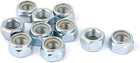 M12x1.25mm Self-Locking Nylon Insert Hex Lock Nut 10pcs
