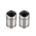 LM5UU Linear Ball Bearings 5mm Bore 10mm OD 15mm Length for CNC Machine 3D Printer 2pcs