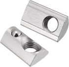 Roll-in Spring M8 T Nut, Roll Ball Elastic Nuts for 4040 Series Aluminum Extrusion Profile Suitable for Aluminum Profile with 8mm Groove Depth, Pack of 10