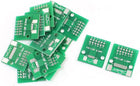 15Pcs FPC/FFC DIP12 to 0.5mm/1.0mm 2 Sides Surface Mounted Devices IC PCB Adapter Plates