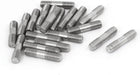 M6x25mm 304 Stainless Steel Double End Threaded Stud Screw Bolt 20pcs
