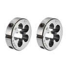 M14 X 1 Metric Round Die, Machine Thread Left Hand Threading Die, Alloy Tool Steel Screw Thread Cutting Die, 2pcs