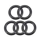 Fluorine Rubber O Rings, 20mm OD, 13mm Inner Diameter, 3.5mm Width, Seal Gasket Black 5Pcs