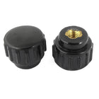 3mm Diameter Female Thread Thumbscrew Grip Knurled Knob 2 Pcs