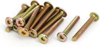 M6x45mm Fully Threaded Hex Socket Pan Head Furniture Screws Bolts 16pcs