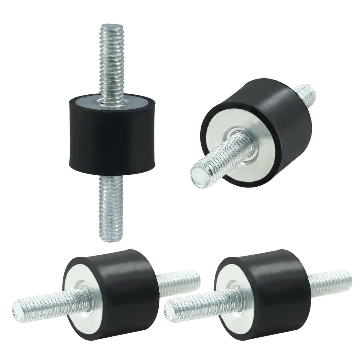 LinkMejor M6 Monturi izolatoare din cauciuc, 20 x 15 mm, 4 buc