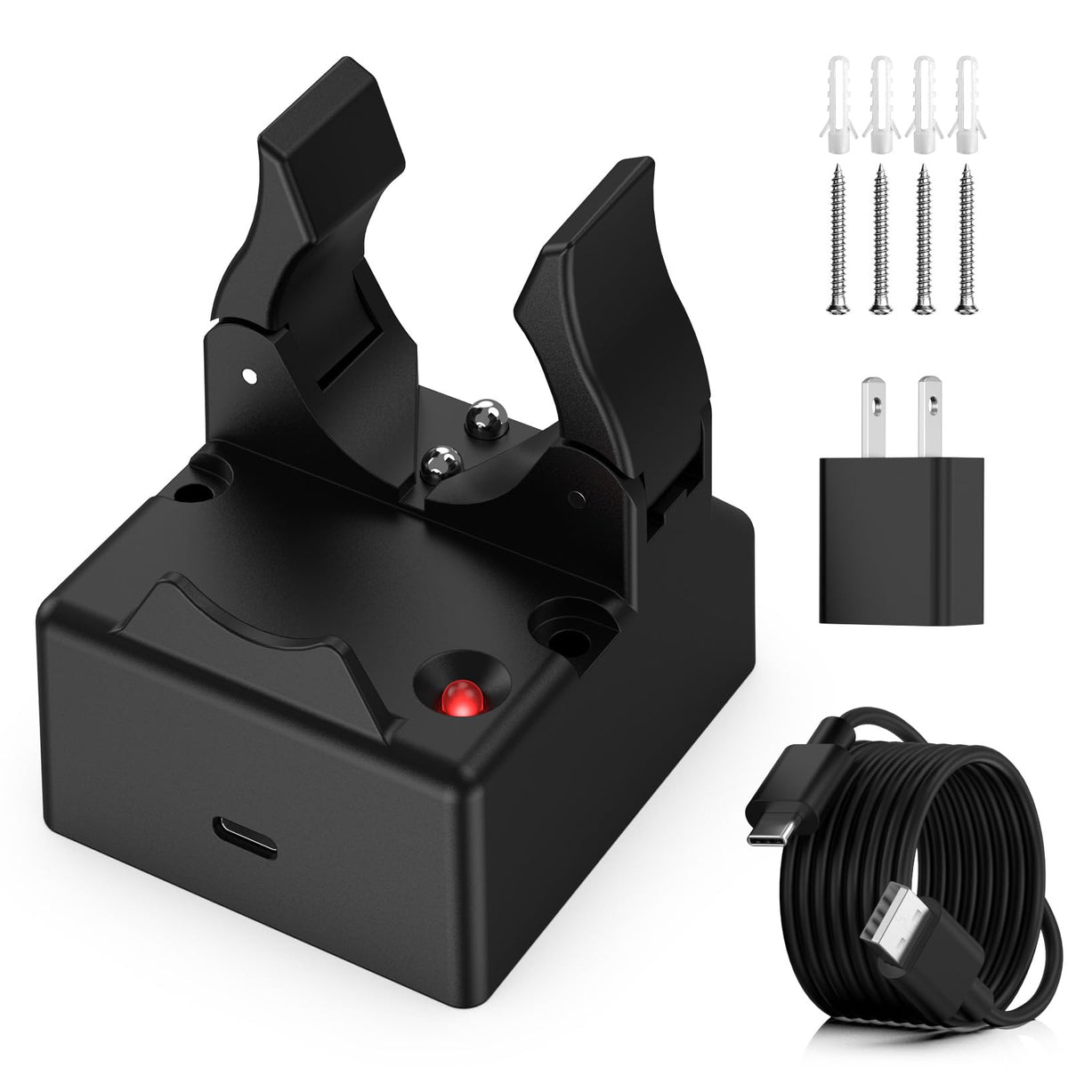 USB-C-laturi pidike yhteensopiva Streamlight Stinger -sarjan taskulamppuun