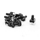10Pcs 6x6x9mm 4 Pins DIP PCB Momentary Tactile Tact Push Button Switch