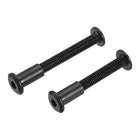 Screw Post Fit for 5/16"(8mm) Hole Dia, 10pcs Male M6x40mm, 10pcs M6x50mm Binding Bolts Carbon Steel Black
