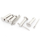 M6x20mm Flat Head 304 Stainless Steel Clevis Pins 5 Sets