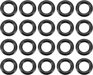 Nitrile Rubber O-Rings, 8.6mm OD 5mm ID 1.8mm Width, Metric Buna-N Sealing Gasket, Pack of 20