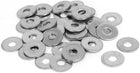 M5x15mmx1.2mm 316 Stainless Steel Flat Washers Gasket Fastener 40pcs