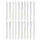 1.5x35mm 304 Stainless Steel Dowel Pins, 20Pcs Knurled Head Flat Chamfered End Dowel Pin, Wood Bunk Bed Shelf Pegs Support Shelves Fasten Elements