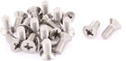 M6-1 x 14mm Fine Thread Phillips Head Countersunk Bolts Machine Screws Fasteners 20pcs