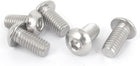 3/8-16 UNC 3/4" Thread Length Hex Socket Button Head Bolts Screws 5pcs