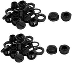 PG9 Nylon Male Threaded Cable Gland Screw End Cap Cover Black 20pcs